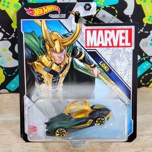 Hot Wheels Marvel Avengers Loki 1:64 Collectible Die-cast Character Car New